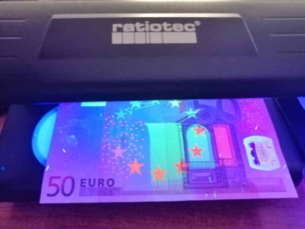 ανιχνευτής πλαστών χαρτονομισμάτων ratiotec soldi 185