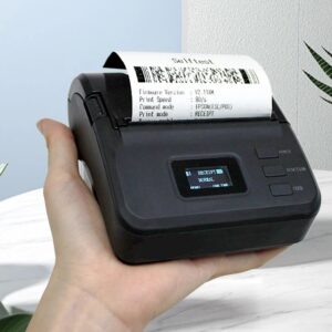 Εκτυπωτής φορητός TE 607 αποδείξεων, USB + RS232 + BLUETOOTH