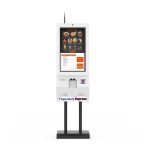 Σύστημα POS All-In-One Kiosk POS TE-3210 με οθόνη αφής 32 ιντσών με ενσωματωμένο εκτυπωτή, 2D scanner και camera