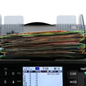 Καταμετρητής Χαρτονομισμάτων 2-POCKET ΜΙΚΤΗΣ Καταμέτρησης & Ταξινόμησης RATIOTEC RAPIDCOUNT X575 με ανίχνευση