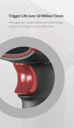 Ενσύρματο Barcode Scanner χειρός Syble D35 1D/ 2D με βάση, USB-HID, USB-COM, RS232