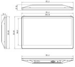 Οθόνη Αφής Pos Monitor 15.6” TE-1561M LED με ανάλυση 1920×1080