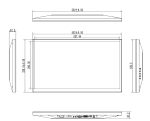 Οθόνη Αφής Pos Monitor 23.8” TE-2360M LED με ανάλυση 1920×1080