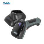 Ασύρματο Barcode Scanner χειρός Syble D70BT 1D/ 2D με μπαταρία και βάση φόρτισης, USB-HID, USB-COM, Bluetooth