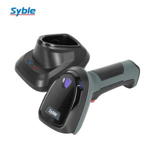 Ασύρματο Barcode Scanner χειρός Syble D70BT 1D/ 2D με μπαταρία και βάση φόρτισης, USB-HID, USB-COM, Bluetooth